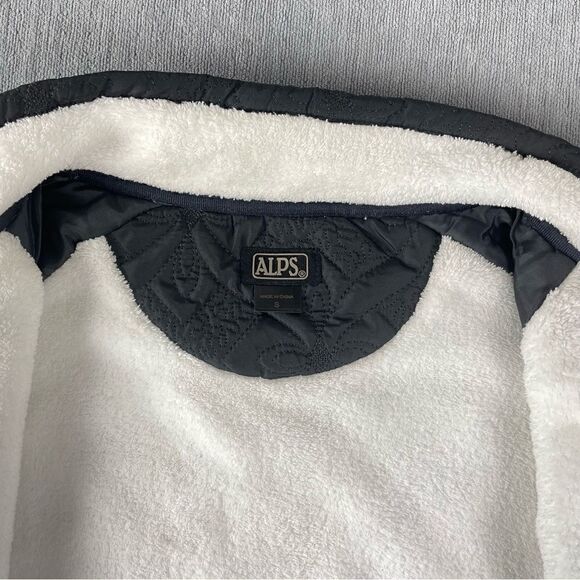 ALPS Black Quilted Fleece Lined Jacket Women’s Size Small EUC - Picture 5 of 9